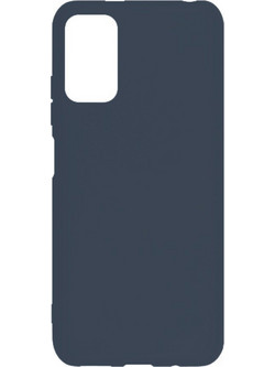 ΘΗΚΗ XIAOMI POCO M3 PRO 4G / POCO M3 PRO 5G / REDMI NOTE 10 5G 6.5" NEMO ΜΑΤΤ SOFT SILICON TPU ΣΚΟΥΡΟ ΜΠΛΕ