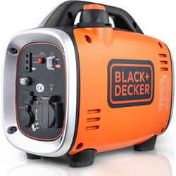 Black & Decker BXGNi900E Γεννήτρια Βενζίνης Μονοφασική Βαλιτσάκι Inverter 0.9KVA