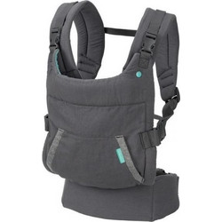 Infantino Cuddle Up Ergonomic Hoodie Μάρσιπος Καφέ