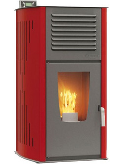 Thermogatz Idro GSP 23 Red Σόμπα Pellet Καλοριφέρ 23kW