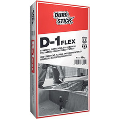 D-1 FLEX Durostick Εύκαμπτο ινοπλισμένο επαλειφόμενο Κονίαμα Στεγανοποίησης Λευκό 4 Kg