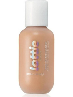Lottie London Velvet Skin Tint Matte Tan Y035 Liquid Foundation 50ml