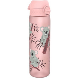 Ion8 Κοάλα Παιδικό Μπουκάλι Πλαστικό BPA Free Ροζ 500ml