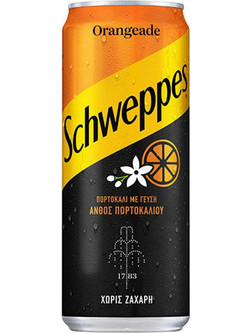 Schweppes Orangeade Κουτί 330ml