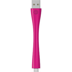 Εύκαμπτο Καλώδιο microUSB 2990_USB-MICRO-4IN-PNK 10cm Pink Mophie
