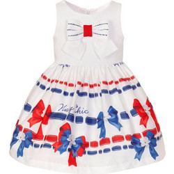 Balloon Chic Παιδικό Φόρεμα Λευκό 231F0251