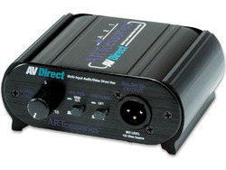 Art Pro Audio AV Direct Audio/Video DI Box