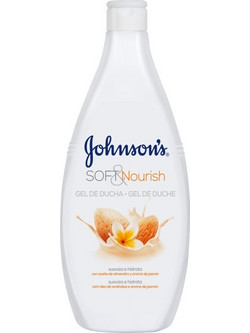 Johnson's Soft & Nourish Almond Αφρόλουτρο σε Gel 750ml