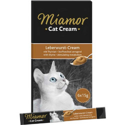 Finnern Miamor Adult Cream with Liver 6x15gr