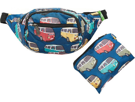 Eco Chic Camper Vans Τσαντάκι Μέσης Μπλε
