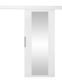 PoliHome Rubi IV Πόρτα Εσωτερική Συρόμενη Laminate Λευκή 77x205cm 162419009