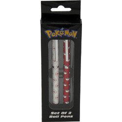 Pokemon Pokeball blister 2 ballpoint pens 5 Τεμ