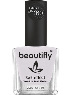 Beautifly Weekly Polish Gel Effect 545 Gloss Βερνίκι Νυχιών Μακράς Διαρκείας Quick Dry 20ml