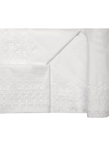 Νυφικά Σεντόνια (Σετ) Viopros Wedding Σχ4 Λευκό