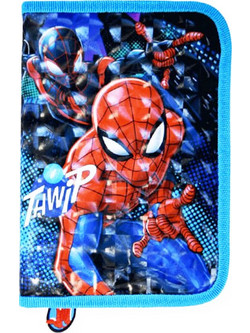 Σχολική Kασετίνα Spiderman 20.5x3.5x14cm
