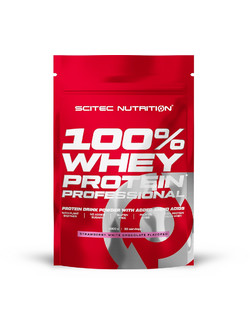 Scitec Nutrition 100% Whey Professional Strawberry White Chocolate Πρωτεΐνη Ορού Γάλακτος Γράμμωσης Χωρίς Γλουτένη 1kg