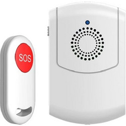 GETI Personal wireless SOS pager range up to 100m (GWP02)