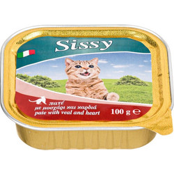 Sissy Pate Μοσχάρι & Καρδιά 100gr