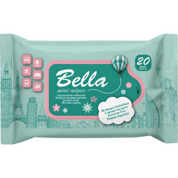 Υγρομάντηλα Ταξιδιού Bella - 20 τμχ
