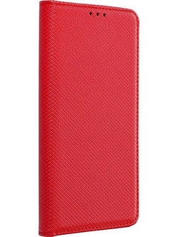Θήκη OEM Smart Magnet για Xiaomi Redmi 9C Flip Cover Red