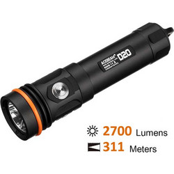 Φακός υποβρύχιος Acebeam D20 +Battery