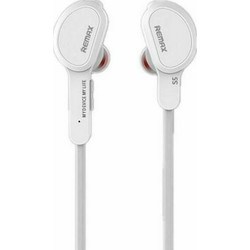 Remax RB-S5 Ακουστικά Bluetooth In Ear Ανθεκτικά στο Νερό White