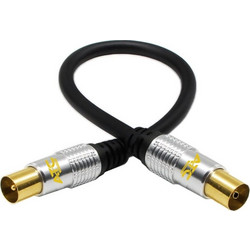 ATC Καλώδιο Κεραίας Coax Male to Coax Female 5m Black