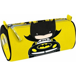 Graffiti Batman Κασετίνα Βαρελάκι Κίτρινη 226321