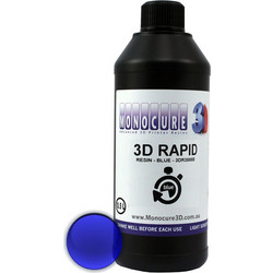 Monocure3D Rapid Ρητίνη 3D Printer Blue 500gr
