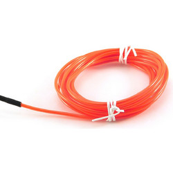 2M Lava Red Flexible El Wire (5mm)