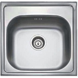 Donau 123DE Νεροχύτης Inox Σαγρέ 50x50cm