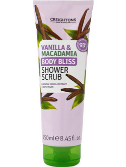 Creightons Vanilla & Macadamia Cocoon Shower Scrub Σώματος 250ml
