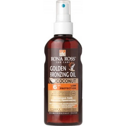 Rona Ross Golden Bronzing Coconut Oil Spf6 150ml