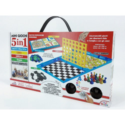 Tu Giochi Mini Giochi 5 in 1 Επιτραπέζιο Παιχνίδι για Παιδιά 6+ Ετών για 2-4 Παίκτες