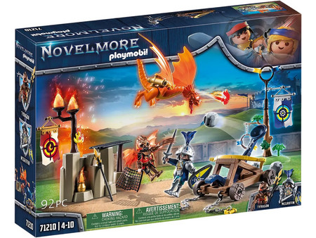 Playmobil Novelmore vs Burnham Raiders Πίστα μάχης για 4-10 Ετών 71210
