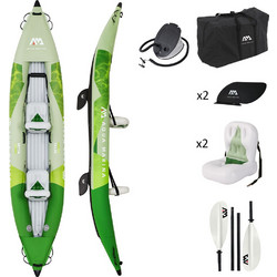 Aqua Marina Betta Φουσκωτό Kayak 2 Ατόμων Άσπρο Πράσινο 15674