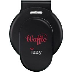 Izzy Party Fun IZ-2003 Black Βαφλιέρα Στρογγυλή 1000W