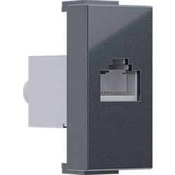 Acaelec Modys Πρίζα Τηλεφώνου RJ11 CAT3 IP20 Ανθρακί (10101312450)
