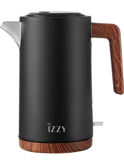 Izzy IZ-3016 Ανοξείδωτος Βραστήρας Wooden Μαύρος
