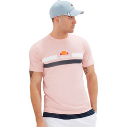 Ellesse Aprel Tee Ανδρικό Αθλητικό T-Shirt Ροζ SHR06453-808