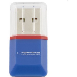 Esperanza EA134B Card Reader USB-A 2.0 για microSD