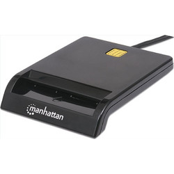 Manhattan 101776 Card Reader USB-A 2.0 για Smart Card