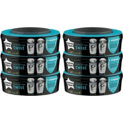 Tommee Tippee Ανταλλακτικές Σακούλες Κάδων για Πάνες Twist and Click 3τμχ Κωδικός: 21405588
