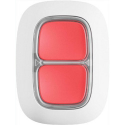 Ajax Systems Double Button Μπουτόν Συστημάτων Συναγερμού Λευκό Κωδικός: 27317084