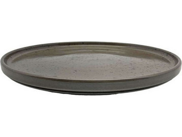 Ankor Πιάτο Ρηχό Πορσελάνης Space Grey 27cm 8255-11
