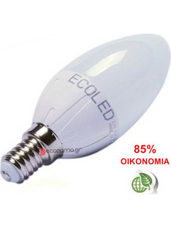 Λάμπα E14 LED 3,5W 260 Lumen Θερμό Φώς