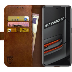Rosso Element Wallet Θήκη Brown (Realme GT Neo 3)