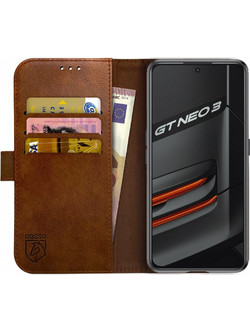 Rosso Element Wallet Θήκη Brown (Realme GT Neo 3)