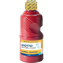 GIOTTO ΣΧΟΛΙΚΗ ΤΕΜΠΕΡΑ ΜΠΟΥΚΑΛΙ 250ML ΚΟΚΚΙΝΟ ΣΚΑΡΛΕΤ, FILA Τέμπερες