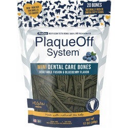 ProDen PlaqueOff System Mini Dental Care Bones Blueberry 340gr